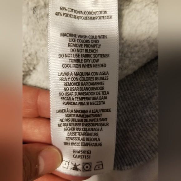 Calvin Klein Performance Hoodie Women's Color Gray Size L - Picture 9 of 10